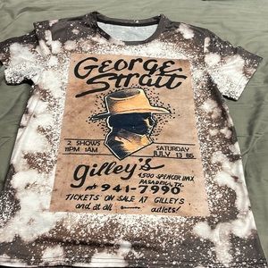 BNWOT bleached tee size small